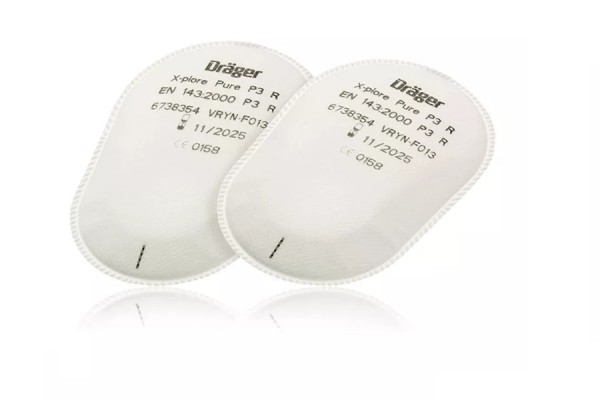 filtr cząstek stałych dräger pure p3 r drager covid-19 2
